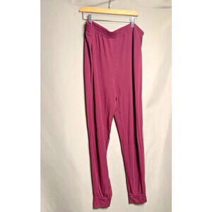 Athleta Nighttime Bliss Sleep Jogger Deep Burgundy Size L